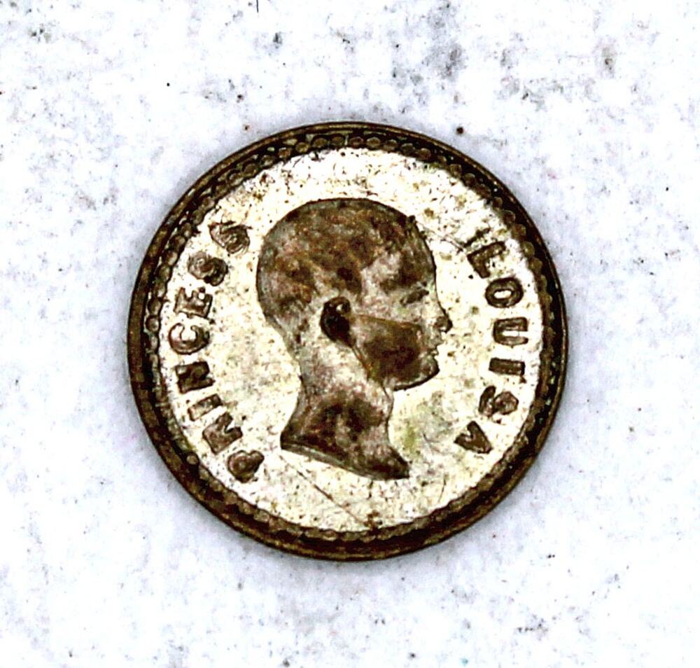 1848 Great Britain Princess Louisa Birth Miniature Medal
